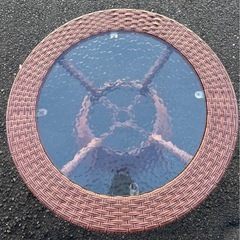 カフェ テーブル 椅子4脚セット カフェチェア 椅子 店舗用品 厨房 店舗用品 ガラステーブル アンティーク カフェ風 ガーデン テラス 大阪発