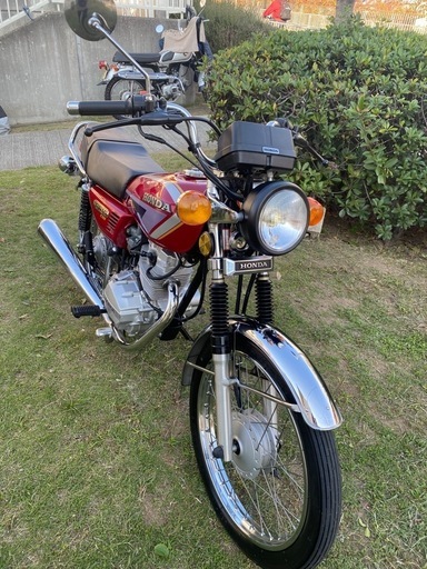 希少キャブ車 CG125エンジン良好新品パーツ多数\u0026自賠責3年付