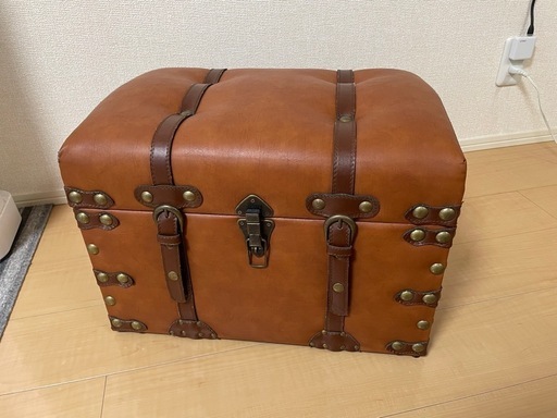 宝箱 トランク型 収納ベンチ（大） 宝箱 トランク型 収納ベンチ