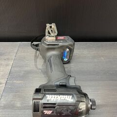 【中古】マキタ　インパクトドライバー　40V 本体のみ　美品!!　TD002GDZ【ハンズクラフト熊本けやき通り店】