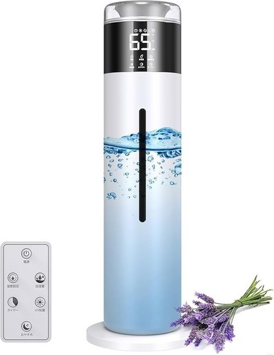 超音波加湿器 タワー型 上から給水 アロマディフューザー 大容量 次亜塩素酸水 公式】加湿器 超音波加湿器 タワー型 上から給水 アロマディフューザー