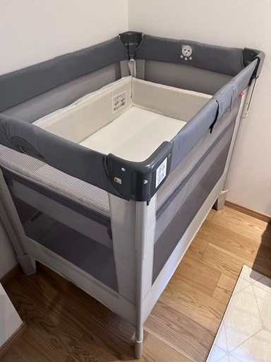 Aprica アップリカ COCONEL ココネル 折りたたみ ベビーベッド 型番66041 持ち運び※使用回数少ないです 美品 アップリカAprica ココネルCOCONEL 折りたたみ式ベビーベット