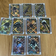 ムシキング　旧型　GCカード ムシキング2005年 グランディスオオクワガタ2種 銀レア 希少 未