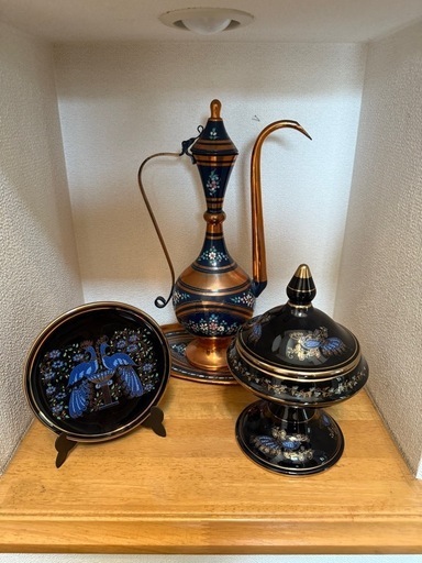 インテリア雑貨3点セット 3点セット オブジェ 動物 置物 アート インテリア 猫 鹿 象