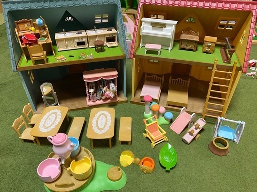 シルバニア 廃盤 ガーデンセット など まとめ売り 大量 レア