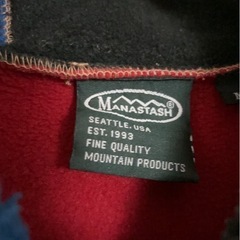 Manastash マルチカラー フリースジャケット