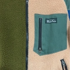 Manastash マルチカラー フリースジャケット