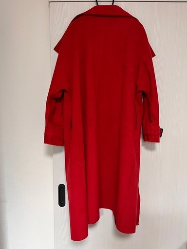 Ameri vintage WRAP COLLAR COAT RED アメリ 【公式通販】