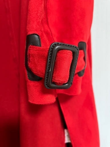 Ameri vintage WRAP COLLAR COAT RED アメリ 【公式通販】