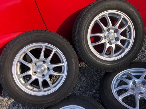 冬タイヤ ☆ 195/65R15 ☆ Yokohama製スタッドレス ☆ バリ山4本組 ☆