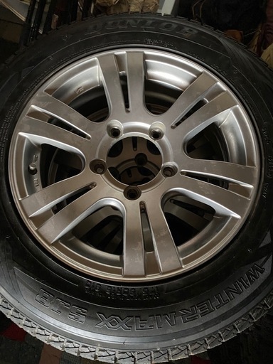 スズキ ジムニー用 スタッドレス ダンロップ ウインターマックス SJ8