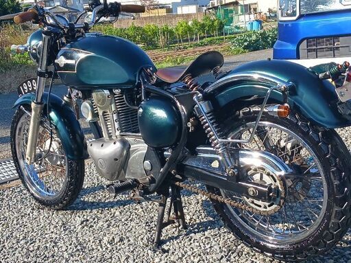 ☆カワサキ250TR☆前後タイヤ&ブレーキ・バッテリー・シートなどなど