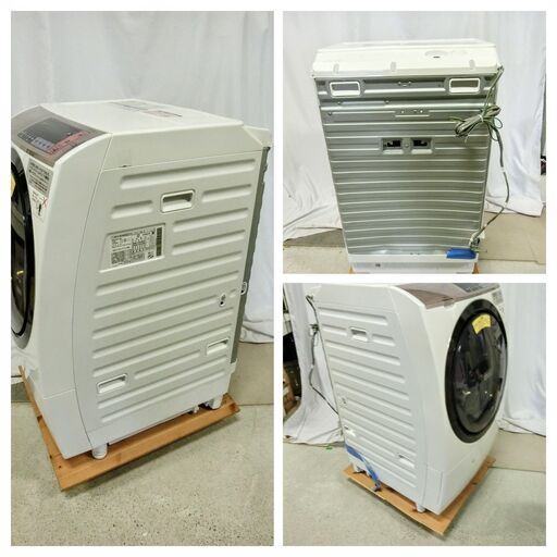 2018年式 11kg 6kgHITACHIドラム式洗濯機 BD-SV110BL HITACHI ドラム式