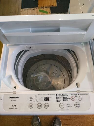 洗濯機 Panasonic パナソニック NA-F50B5 5,0kg 2017年製 ジャングル