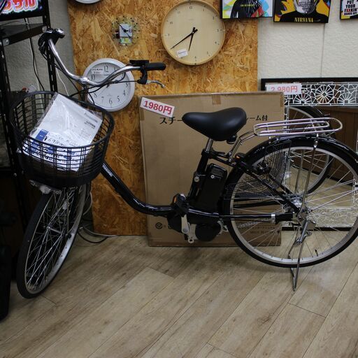 川崎市宮前区リサイクルオフ】Panasonic 電動自転車 BE-FY632 ほぼ新品