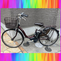 🌈超容量12Ah 🌈ヤマハ パスナチュラ 電動自転車 電動アシスト自転車 10258