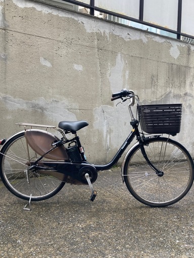 中古電動自転車 パナソニック ビビDX 26インチ ブラウン 横浜 №3696の
