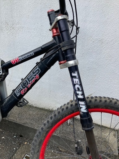 自転車 fose そんしゃん】名車フォーズFOSE DHS mono ダウンヒルバイク