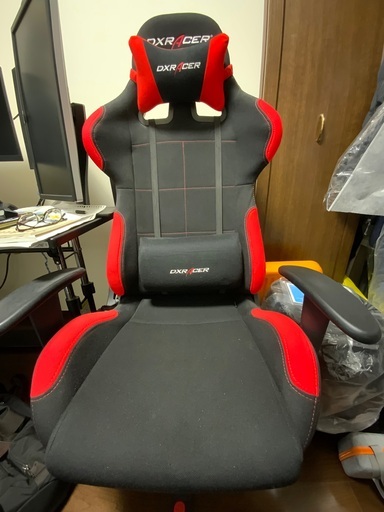 DXRACER（デラックスレーサー）DXZ-RDNレッド ゲーミングチェア Dx racerゲーミングチェア DXRACER（デラックスレーサー）DXZ-RDN