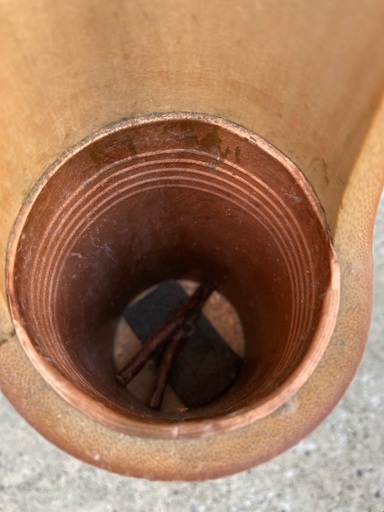 竹花器 鶴首（根無） 池坊生花 いけばな 華道茶道 花入れ たてはなを