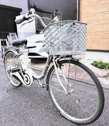 むあ　3456 パナソニック リチウムビビDX 24インチ アイボリー 公式】ビビ・DX｜電動アシスト自転車｜Panasonic 電動自転車 3456