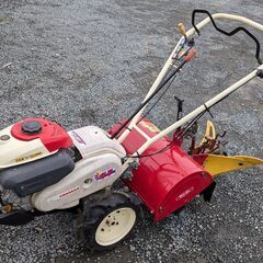 鹿児島発 ヤンマーガソリンエンジン管理機 PRT65 ロータリーカバー開閉