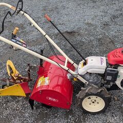 鹿児島発 ヤンマーガソリンエンジン管理機 PRT65 ロータリーカバー開閉