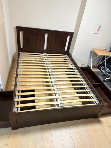 IKEA ダブルベッドフレーム ベッドフレーム IKEA クイーン IKEA ダブル