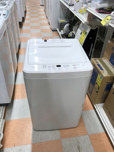 洗濯機 ヤマダ YWM-T70L 2024年製 W(幅)56.5cm×D(奥行き)53.4cm×H(高さ