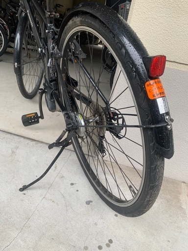 panasonic電動自転車 黒 ※ジャンク ジャンク電動アシスト自転車 （Panasonic電動アシスト自転車 20