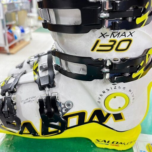 SALOMON スキーブーツ X-MAX130 25～25.5cm 大人用 ソールサイズ295mm