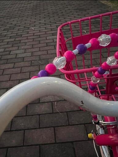 ミニーちゃんの幼児用自転車 18インチ 子供用自転車 ディズニーミニー