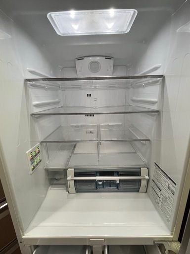 No.D0319日立冷蔵庫17年401L 5ドア自動制氷　無料配達 No.D0319日立冷蔵庫17年401L 5ドア自動制氷 無料配達 緊急】日立