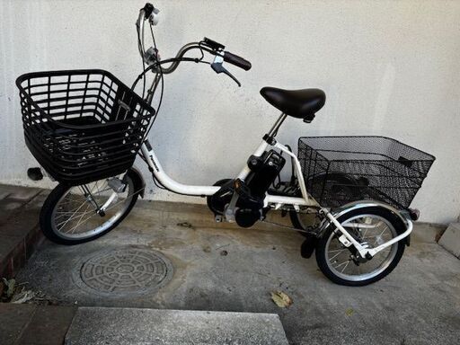 2024モデル、パナソニック製電動アシスト付き三輪車を格安譲渡します