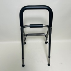 中古】石川製作所 ペダルブレーキ付台車（折りたたみハンドル） 荷重150㎏