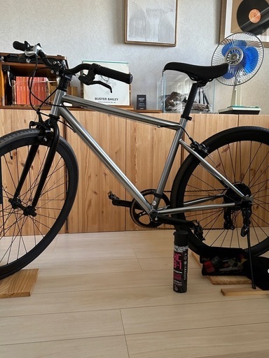 引き取り限定 gan well(ガンウェル) 中古 競輪 自転車 クロスバイク