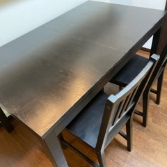 IKEA 伸長式 テーブルの中古が安い！激安で譲ります・無料であげます  