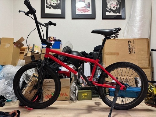 BMX ダーカスワン モト 前後ブレーキ仕様 サイドスタンド付き BMX ダーカスワン モト 前後ブレーキ仕様 サイドスタンド付き DURCUS