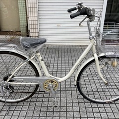 [DAINICHI]Valeriano 26吋 ファッションタウンサイクル DAINICHI VALERIANO シティサイクル 6速ギア26インチ 街乗り