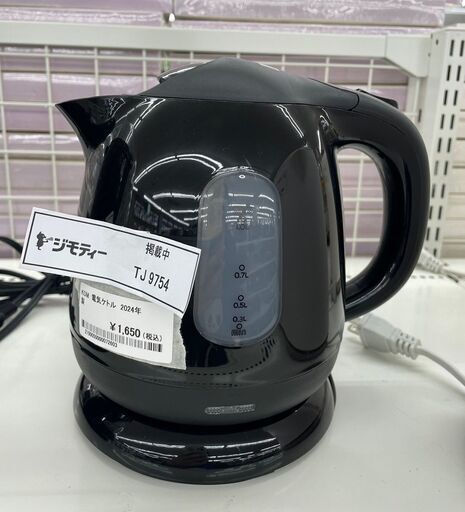 ★ジモティ割あり★ KOM 電気ケトル  24年製 動作確認／クリーニング済み TJ9754
