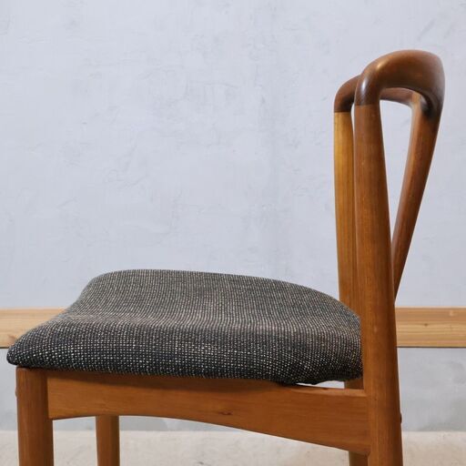 マルニ 木製ダイニング椅子2脚セット『良品中古』 【リサイクル