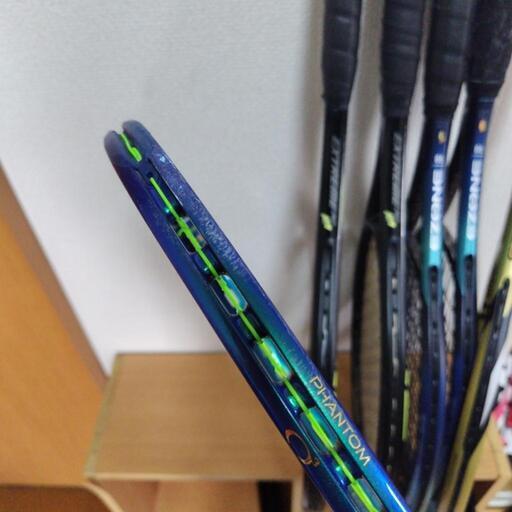 テニスラケット 6の本セット MIZUNO - MIZUNO テニスラケット 3本