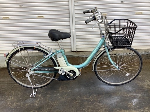512 ブリヂストン新機種電動アシスト自転車アシスタ26インチブルー
