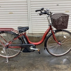 317 ヤマハ新機種電動アシスト自転車PASnatura26インチ ブラウンアルミ