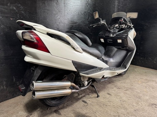 ②堺市南区発　マジェスティ125fi カスタム　バーハン仕様　実働　格安　配送可 堺市堺区マジェスティ125fi 堺市南区発 ヤマハ マジェスティ125FI