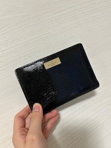 【新品未使用】katespade　二つ折りミニ財布