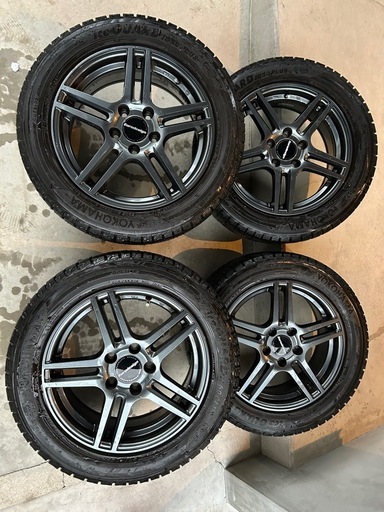 WEDS（ウェッズ） 中古 205/55R16 スタッドレスタイヤホイール4本