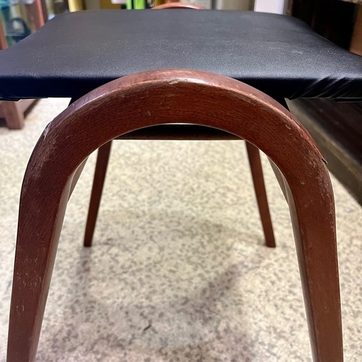 ピアノ椅子 丸椅子 スツール 昭和レトロ アンティーク ベロア ヴィンテージ