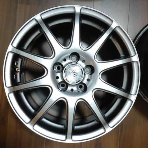 ホイール・15インチ美品Weds G MACH 4本SET J93・ご成約・ホイール 