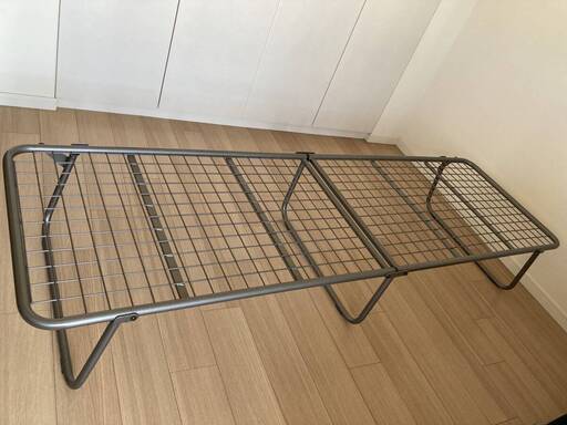 ☆ジモティ割あり☆ ZINUS ベットフレーム 黒 H79×D200×W140.5